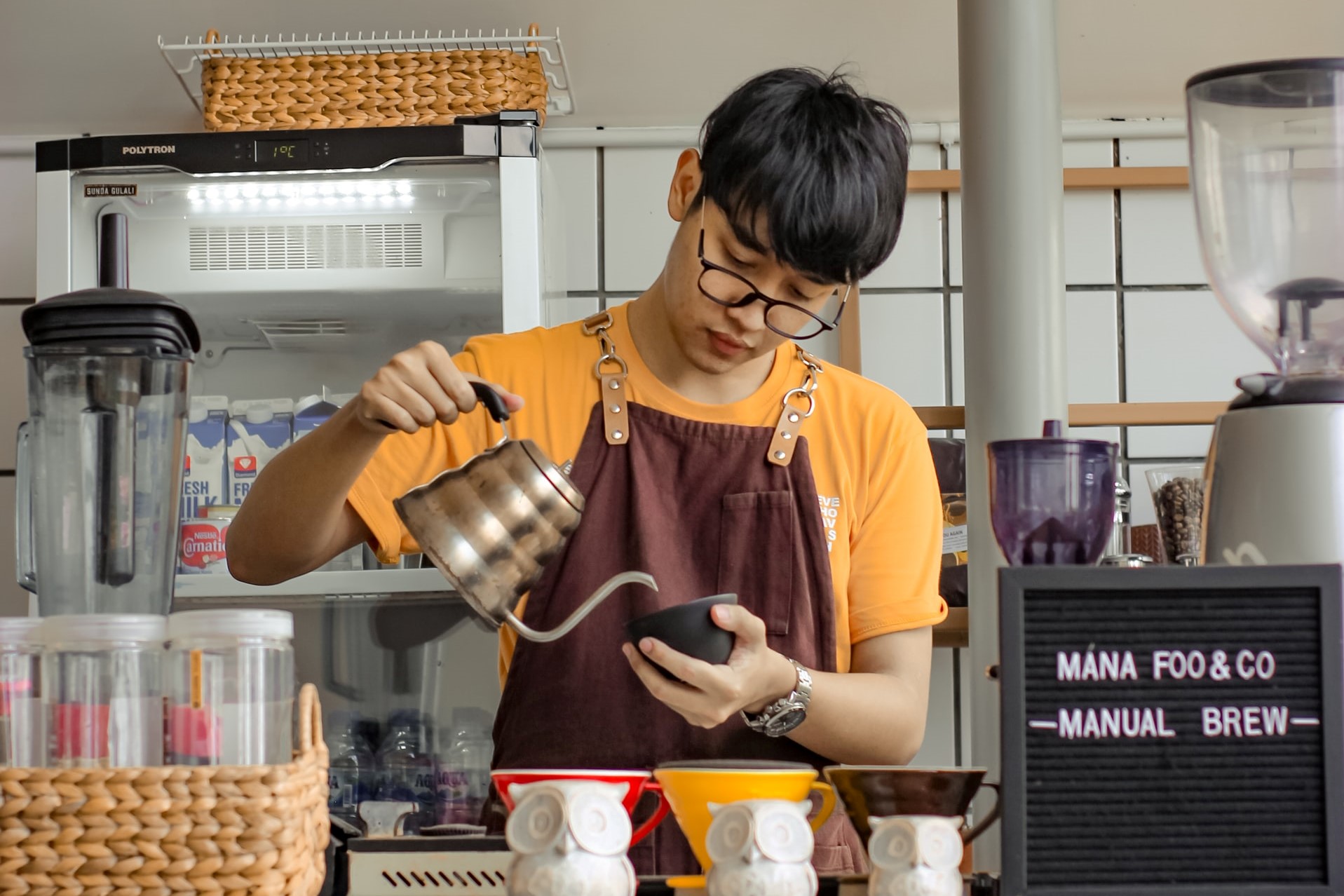 コーヒーショップの夢を実現